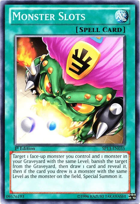 1st Edition, Common, Normal Spell, Spell, Star Pack 2013, Unlimited Monster Slots [SP13-EN035] Common - Trading Card World