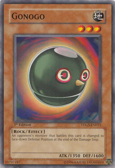 1st Edition, Common, Earth, Effect Monster, Rock, The Duelist Genesis, Unlimited Gonogo [TDGS-EN015] Common - Trading Card World