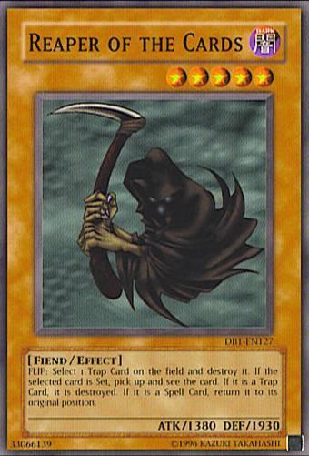 Common, Dark, Dark Beginning 1, Effect Monster, Fiend, Unlimited Reaper of the Cards [DB1-EN127] Common - Trading Card World