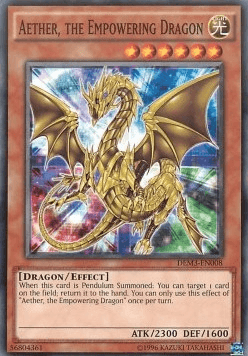 Common, Demo Deck 2016, Dragon, Effect Monster, Light, Unlimited Aether, the Empowering Dragon [DEM3-EN008] Common - Trading Card World
