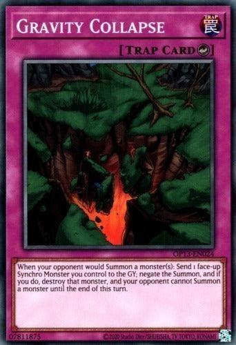 Common, Counter Trap, OTS Tournament Pack 13, Trap, Unlimited Gravity Collapse [OP13-EN024] Common - Trading Card World
