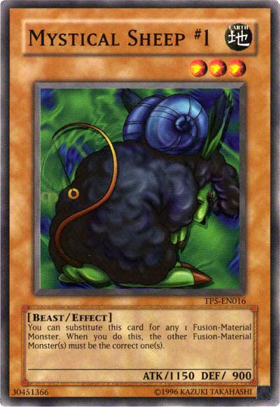 Beast, Common, Earth, Effect Monster, Tournament Pack 5, Unlimited Mystical Sheep #1 [TP5-EN016] Common - Trading Card World