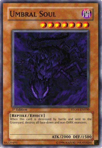 1st Edition, Common, Dark, Effect Monster, Reptile, Strike of Neos, Unlimited Umbral Soul [STON-EN030] Common - Trading Card World