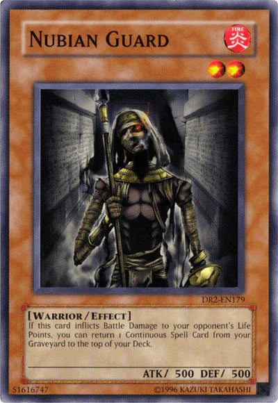 Common, Dark Revelation Volume 2, Effect Monster, Fire, Unlimited, Warrior Nubian Guard [DR2-EN179] Common - Trading Card World