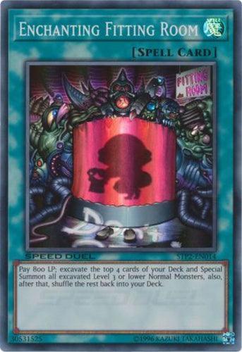 Normal Spell, Speed Duel: Tournament Pack 2, Spell, Super Rare, Unlimited Enchanting Fitting Room [STP2-EN014] Super Rare - Trading Card World