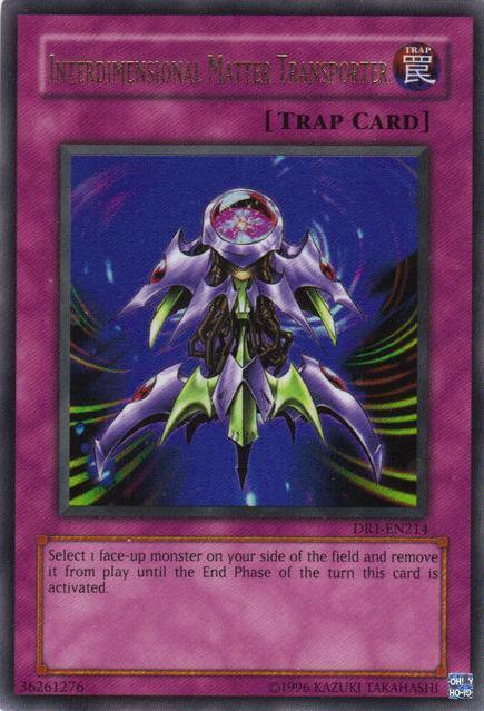Dark Revelation Volume 1, Normal Trap, Trap, Ultra Rare, Unlimited Interdimensional Matter Transporter [DR1-EN214] Ultra Rare - Trading Card World