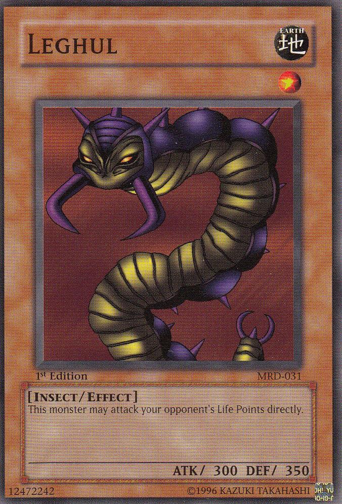 1st Edition, Common, Earth, Effect Monster, Insect, Metal Raiders, Unlimited Leghul [MRD-031] Common - Trading Card World