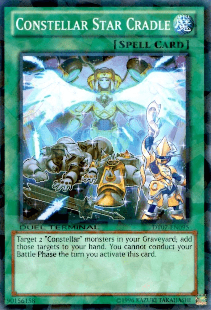 Common, Duel Terminal 7, Limited, Normal Spell, Spell Constellar Star Cradle [DT07-EN095] Common - Trading Card World