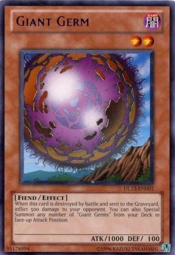 Dark, Duelist League Promo, Effect Monster, Fiend, Rare, Unlimited Giant Germ (Purple) [DL12-EN003] Rare - Trading Card World