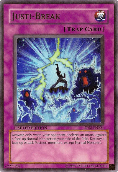 Limited, Normal Trap, Sneak Preview Series 2, Trap, Ultra Rare Justi-Break [SP02-EN004] Ultra Rare - Trading Card World