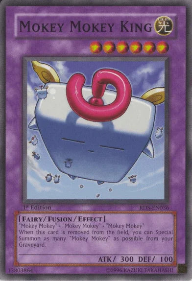 1st Edition, Common, Fairy, Fusion/Effect Monster, Light, Rise of Destiny, Unlimited Mokey Mokey King [RDS-EN036] Common - Trading Card World