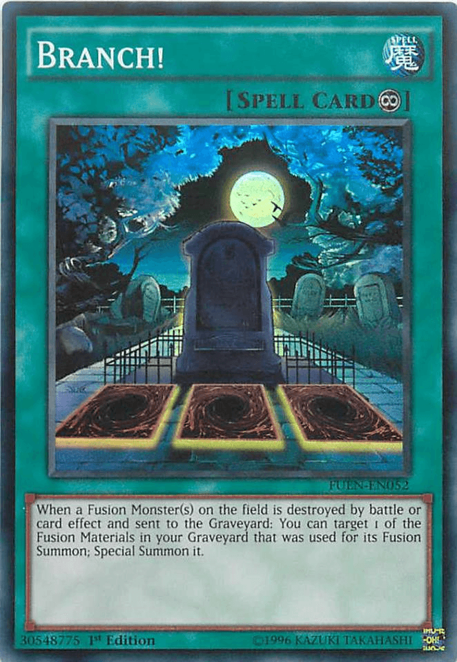 1st Edition, Continuous Spell, Fusion Enforcers, Spell, Super Rare, Unlimited Branch! [FUEN-EN052] Super Rare - Trading Card World