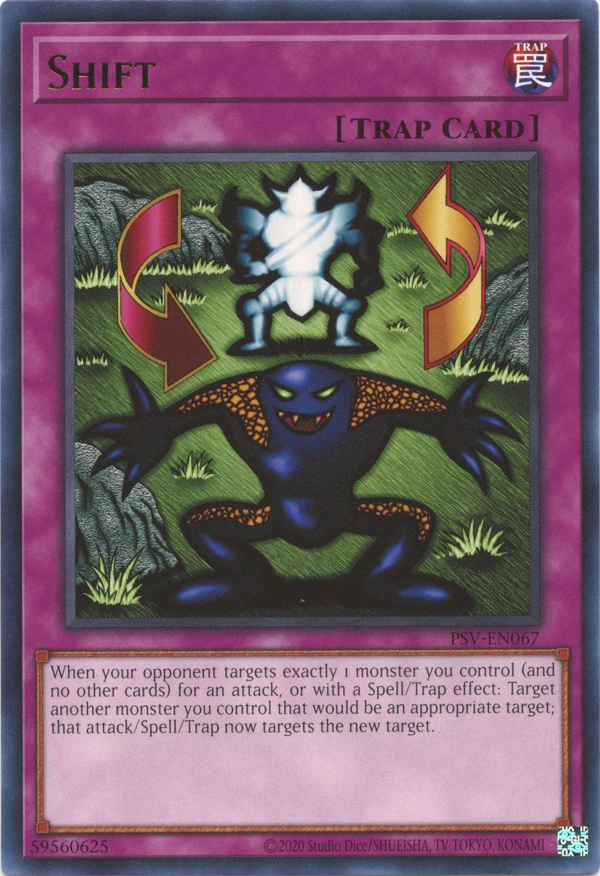 Normal Trap, Pharaoh's Servant (25th Anniversary Edition), Rare, Trap, Unlimited Shift (25th Anniversary) [PSV-EN067] Rare - Trading Card World