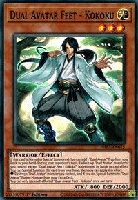 1st Edition, Effect Monster, Light, Phantom Rage, Super Rare, Warrior Dual Avatar Feet - Kokoku [PHRA-EN015] Super Rare - Trading Card World