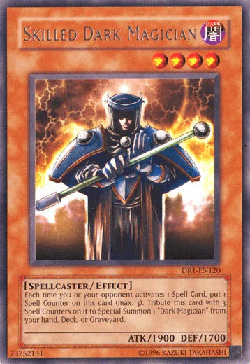 Dark, Dark Revelation Volume 1, Effect Monster, Rare, Spellcaster, Unlimited Skilled Dark Magician [DR1-EN120] Rare - Trading Card World