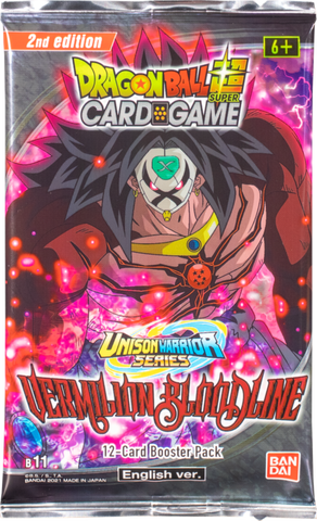 Unison Warrior Series: Vermilion Bloodline (2nd Edition) [DBS-B11] - Booster Pack