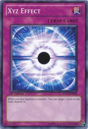 1st Edition, Common, Normal Trap, Starter Deck: Dawn of the Xyz, Trap Xyz Effect [YS11-EN032] Common - Trading Card World