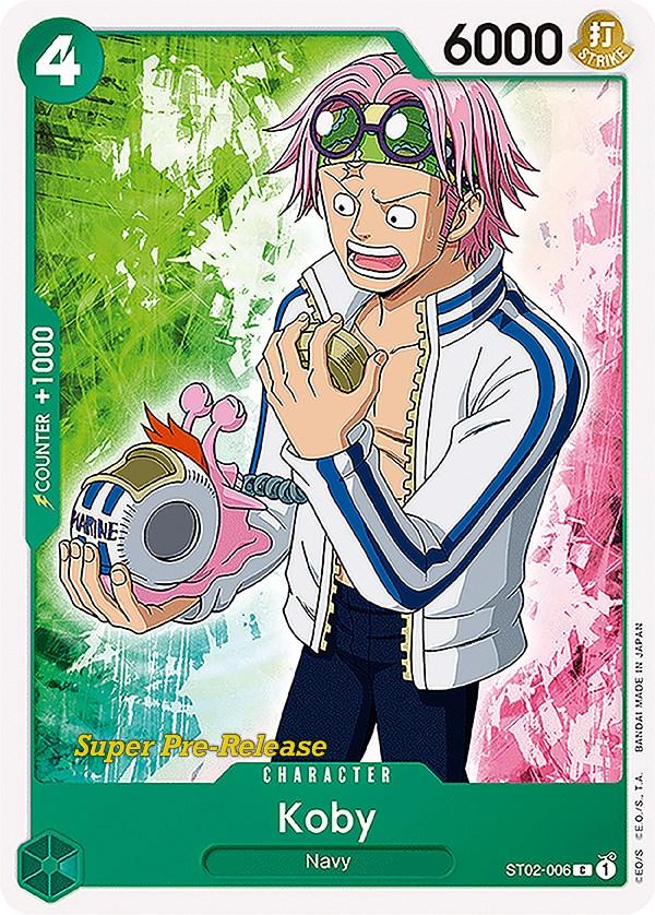 Character, Common, Navy, Starter Decks, Super Pre-Release Starter Deck: Worst Generation Koby [Super Pre-Release Starter Deck: Worst Generation] - Trading Card World