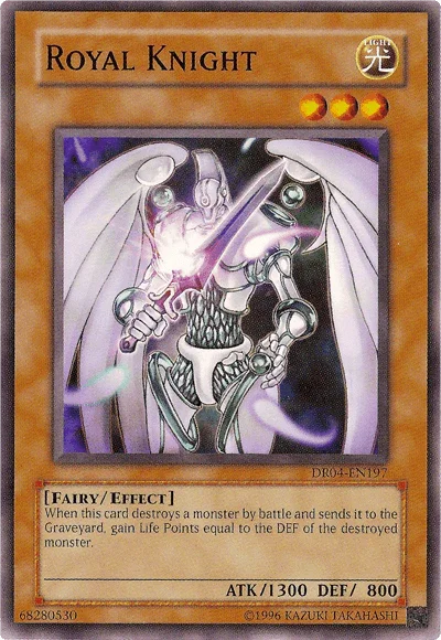 Common, Dark Revelation Volume 4, Effect Monster, Fairy, Light, Unlimited Royal Knight [DR04-EN197] Common - Trading Card World