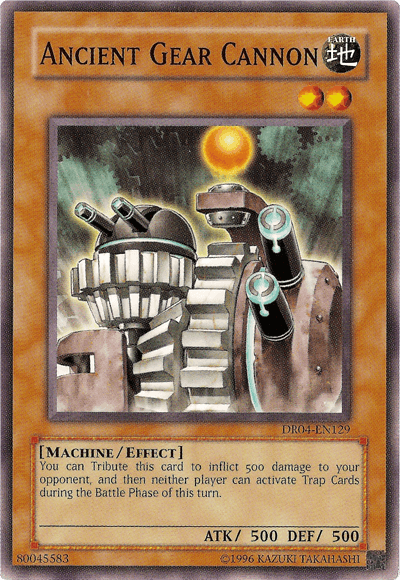 Common, Dark Revelation Volume 4, Earth, Effect Monster, Machine, Unlimited Ancient Gear Cannon [DR04-EN129] Common - Trading Card World