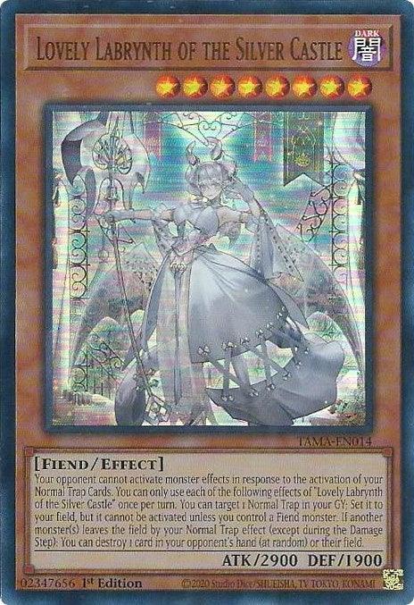 1st Edition, Dark, Effect Monster, Fiend, Tactical Masters, Ultra Rare Lovely Labrynth of the Silver Castle [TAMA-EN014] Ultra Rare - Trading Card World