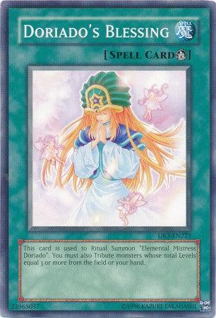 Common, Dark Revelation Volume 3, Ritual Spell, Spell, Unlimited Doriado's Blessing [DR3-EN223] Common - Trading Card World