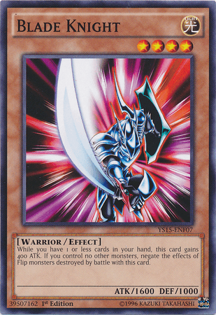 1st Edition, Common, Effect Monster, Light, Starter Deck: Saber Force, Warrior Blade Knight [YS15-ENF07] Common - Trading Card World
