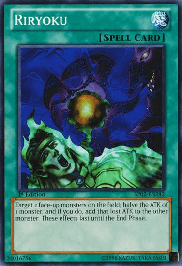 1st Edition, Battle Pack 2: War of the Giants, Mosaic Rare, Normal Spell, Spell, Unlimited Riryoku [BP02-EN142] Mosaic Rare - Trading Card World