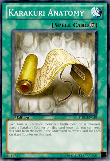 1st Edition, Common, Continuous Spell, Spell, Starstrike Blast, Unlimited Karakuri Anatomy [STBL-EN048] Common - Trading Card World
