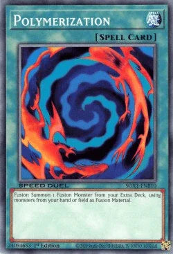 1st Edition, Common, Normal Spell, Speed Duel GX: Duel Academy Box, Spell Polymerization [SGX1-ENB10] Common - Trading Card World