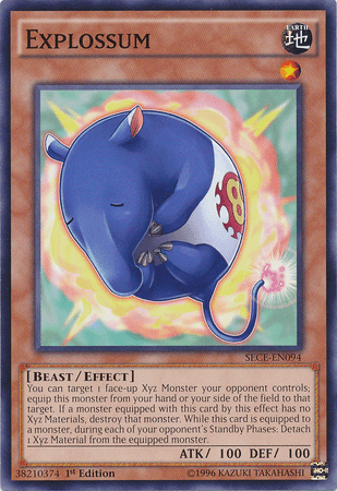 1st Edition, Beast, Common, Earth, Effect Monster, Secrets of Eternity, Unlimited Explossum [SECE-EN094] Common - Trading Card World