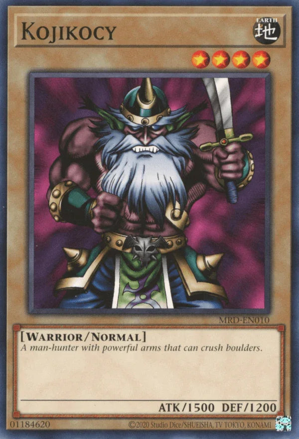 Common, Earth, Metal Raiders, Normal Monster, Unlimited, Warrior Kojikocy [MRD-EN010] Common - Trading Card World