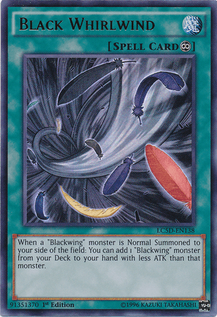 1st Edition, Continuous Spell, Legendary Collection 5D's, Spell, Ultra Rare Black Whirlwind [LC5D-EN138] Ultra Rare - Trading Card World