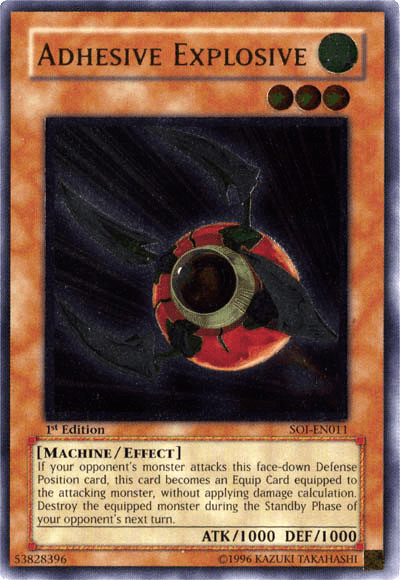 1st Edition, Effect Monster, Machine, Shadow of Infinity, Ultimate Rare, Unlimited, Wind Adhesive Explosive (UTR) [SOI-EN011] Ultimate Rare - Trading Card World