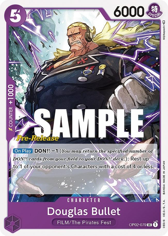 Character, FILM, Paramount War, Paramount War Pre-Release Cards, The Pirates Fest, Uncommon Douglas Bullet [Paramount War Pre-Release Cards] - Trading Card World