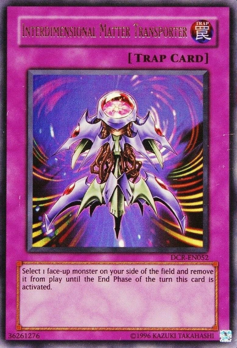 Dark Crisis, Normal Trap, Trap, Ultra Rare, Unlimited Interdimensional Matter Transporter [DCR-EN052] Ultra Rare - Trading Card World