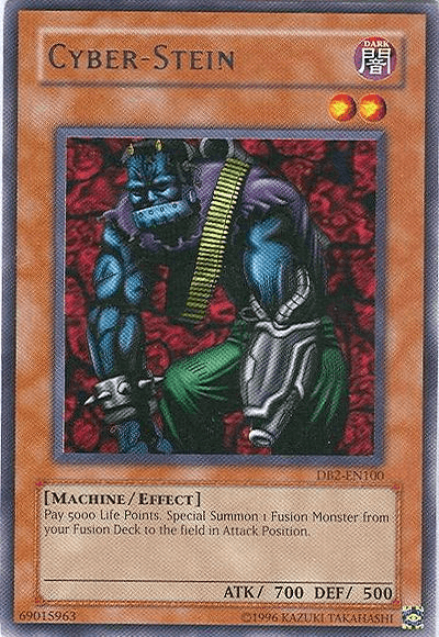 Dark, Dark Beginning 2, Effect Monster, Machine, Rare, Unlimited Cyber-Stein [DB2-EN100] Rare - Trading Card World