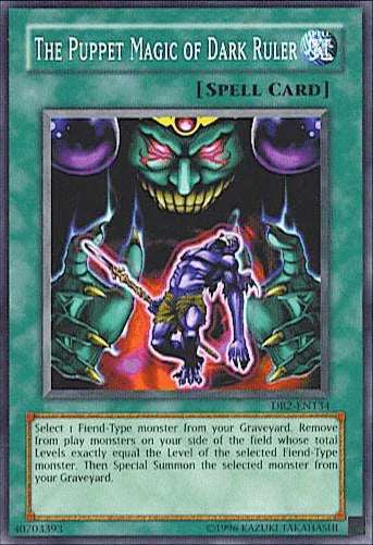 Common, Dark Beginning 2, Normal Spell, Spell, Unlimited The Puppet Magic of Dark Ruler [DB2-EN134] Common - Trading Card World