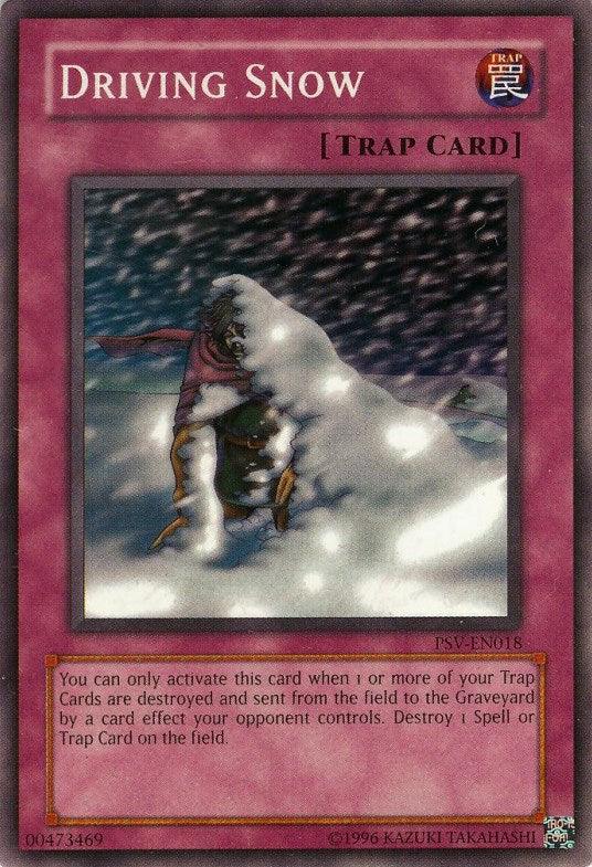 Common, Normal Trap, Pharaoh's Servant, Trap, Unlimited Driving Snow [PSV-EN018] Common - Trading Card World