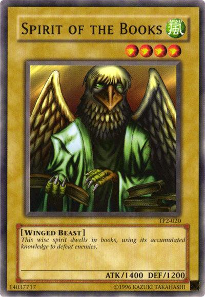 Common, Normal Monster, Tournament Pack 2, Unlimited, Wind, Winged Beast Spirit of the Books [TP2-020] Common - Trading Card World