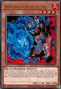1st Edition, Beast-Warrior, Effect Monster, Fire, Maximum Gold, Rare Brotherhood of the Fire Fist - Buffalo [MAGO-EN071] Rare - Trading Card World