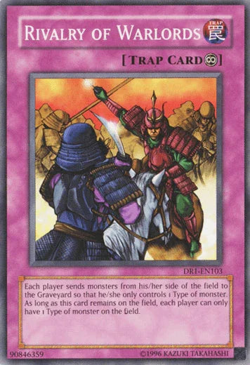 Common, Continuous Trap, Dark Revelation Volume 1, Trap, Unlimited Rivalry of Warlords [DR1-EN103] Common - Trading Card World