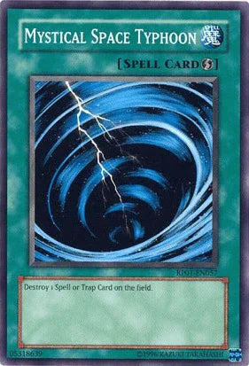 Common, Quick Play Spell, Retro Pack 1, Spell, Unlimited Mystical Space Typhoon [RP01-EN057] Common - Trading Card World