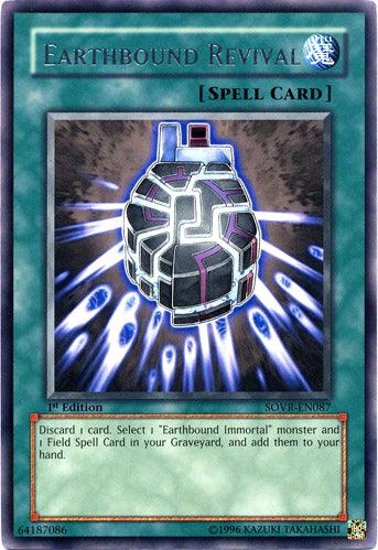 1st Edition, Normal Spell, Rare, Spell, Stardust Overdrive, Unlimited Earthbound Revival [SOVR-EN087] Rare - Trading Card World