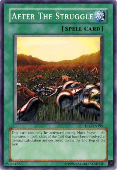 Common, Dark Beginning 2, Normal Spell, Spell, Unlimited After the Struggle [DB2-EN195] Common - Trading Card World