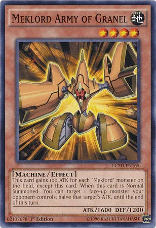 1st Edition, Common, Earth, Effect Monster, Legendary Collection 5D's, Machine Meklord Army of Granel [LC5D-EN165] Common - Trading Card World