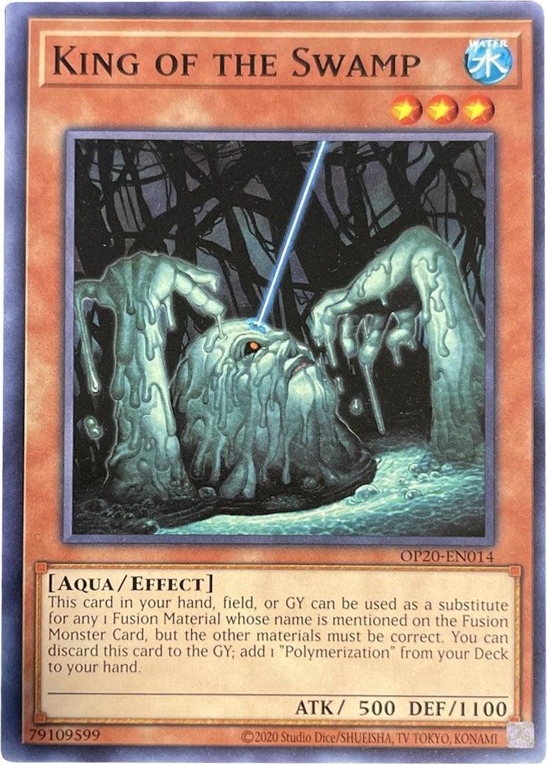 Aqua, Common, Effect Monster, OTS Tournament Pack 20, Unlimited, Water King of the Swamp [OP20-EN014] Common - Trading Card World