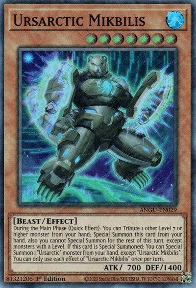1st Edition, Ancient Guardians, Beast, Effect Monster, Super Rare, Water Ursarctic Mikbilis (Super Rare) [ANGU-EN029] Super Rare - Trading Card World