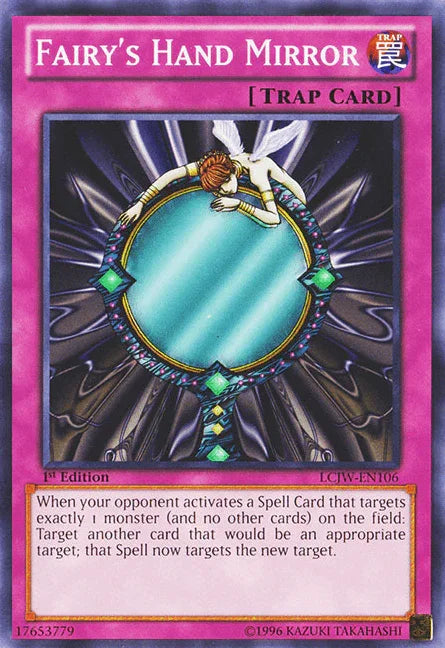 1st Edition, Common, Legendary Collection 4: Joey's World, Normal Trap, Trap Fairy's Hand Mirror [LCJW-EN106] Common - Trading Card World