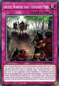 1st Edition, Blazing Vortex, Common, Continuous Trap, Trap Ancient Warriors Saga - Chivalrous Path [BLVO-EN074] Common - Trading Card World